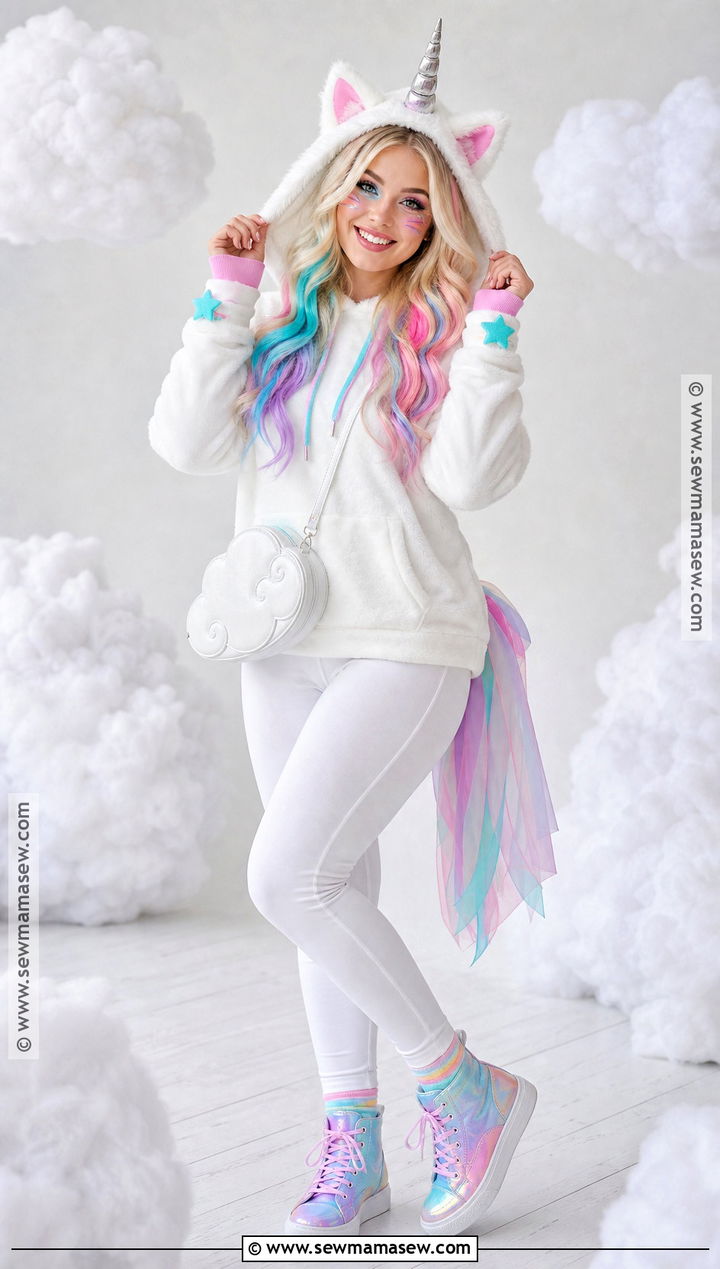 White Cat Unicorn Costume - 30 White Cat Costume Ideas