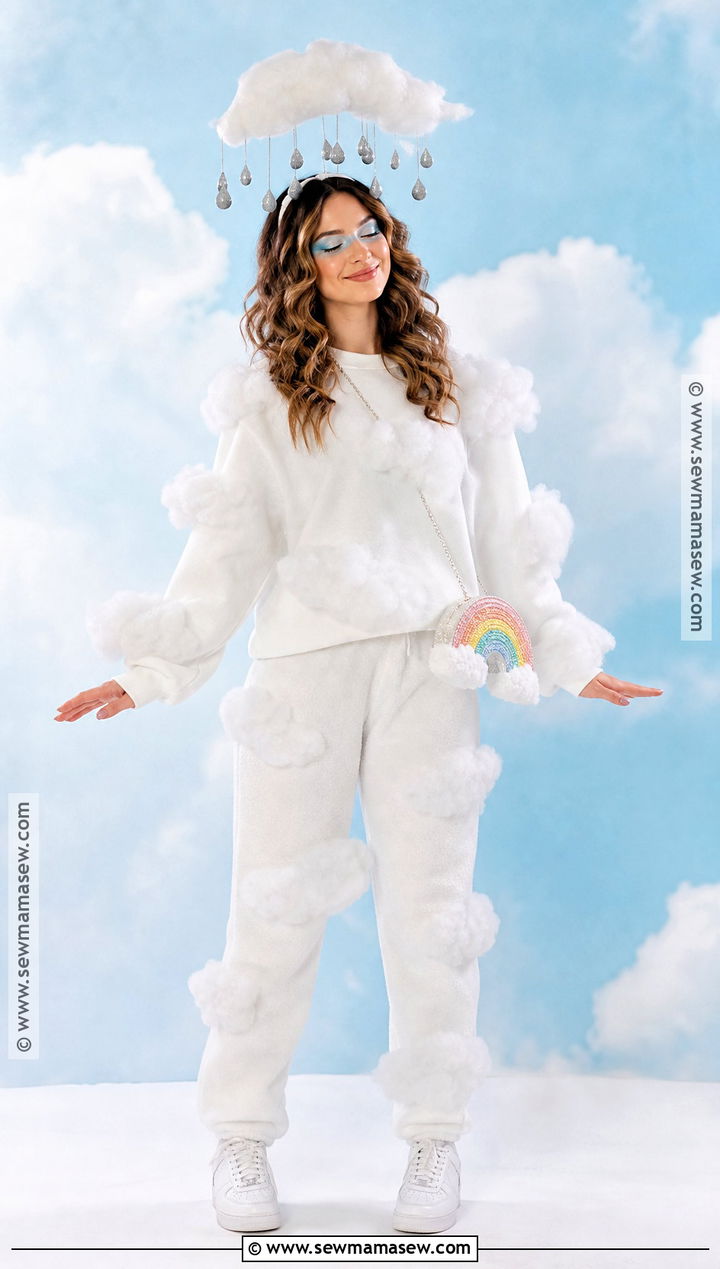 White Cloud Halloween Costume - 35 white halloween costume ideas