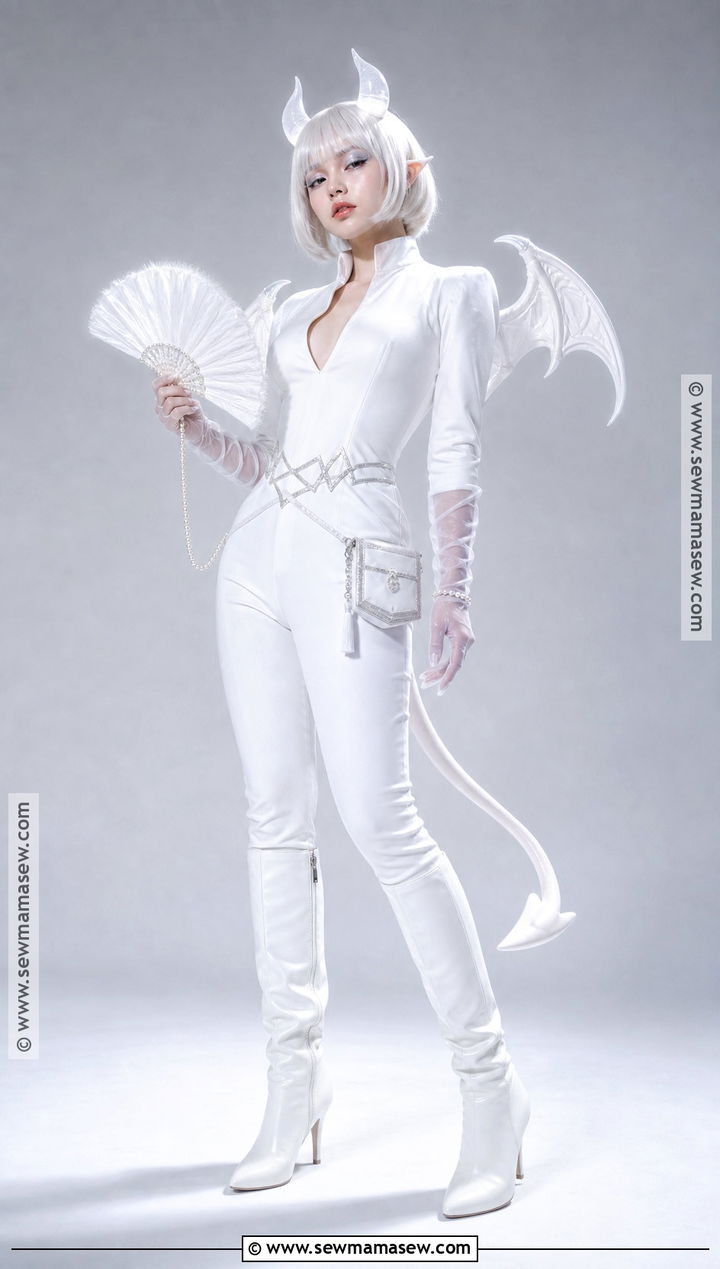 White Devil Cosplay - 30 Devil Cosplay Ideas
