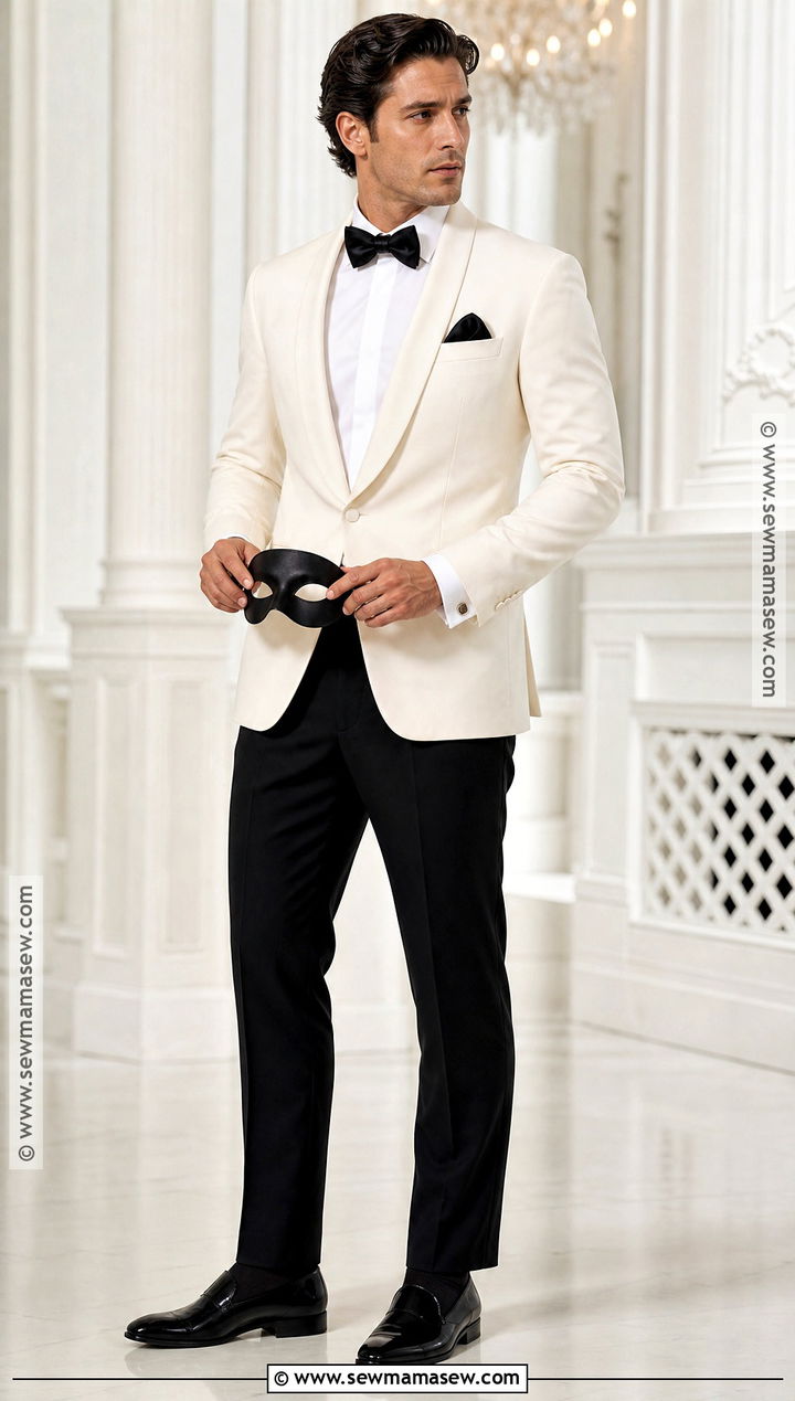 White Dinner Jacket Bruce Wayne Costume - 30 bruce wayne costume ideas