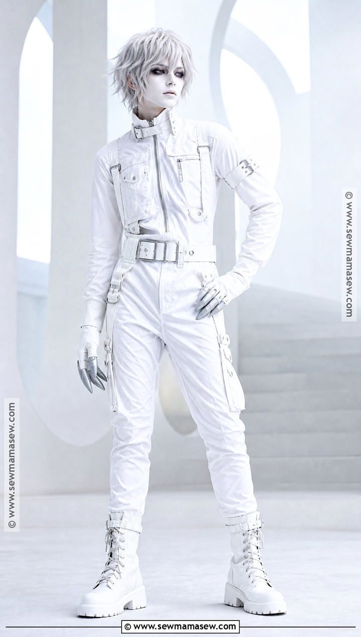 White Edward Scissorhands Costume - 45 edward scissorhands costume ideas