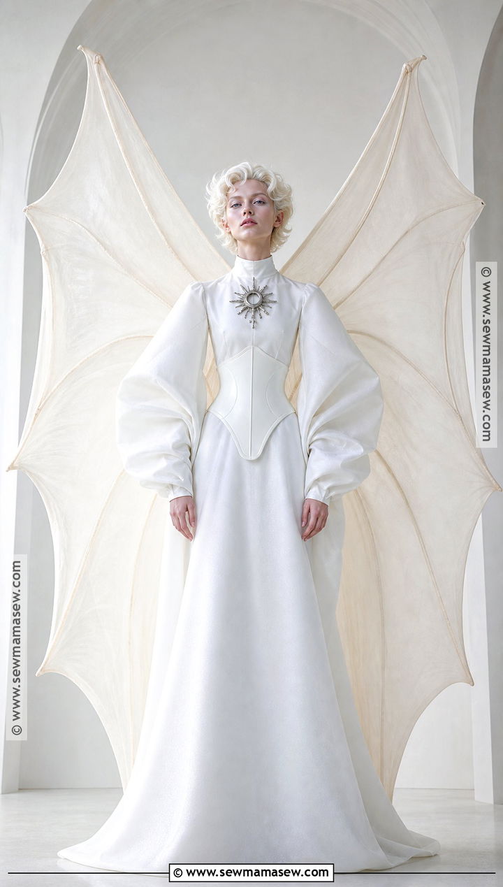 White Gown Lucifer Costume - 30 Lucifer Costume Ideas