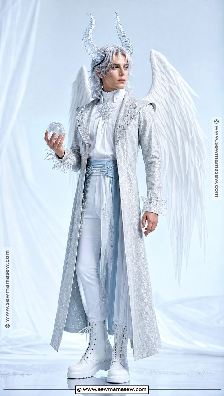White Ice Demon Outfit For Men - 30 demon outfit male ideas