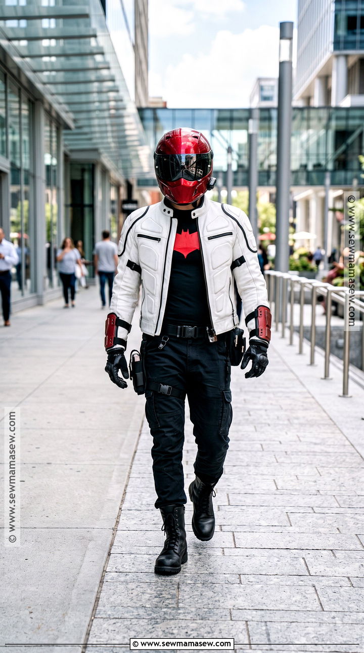 White Jacket Red Hood Jason Todd Cosplay - 35 jason todd cosplay ideas