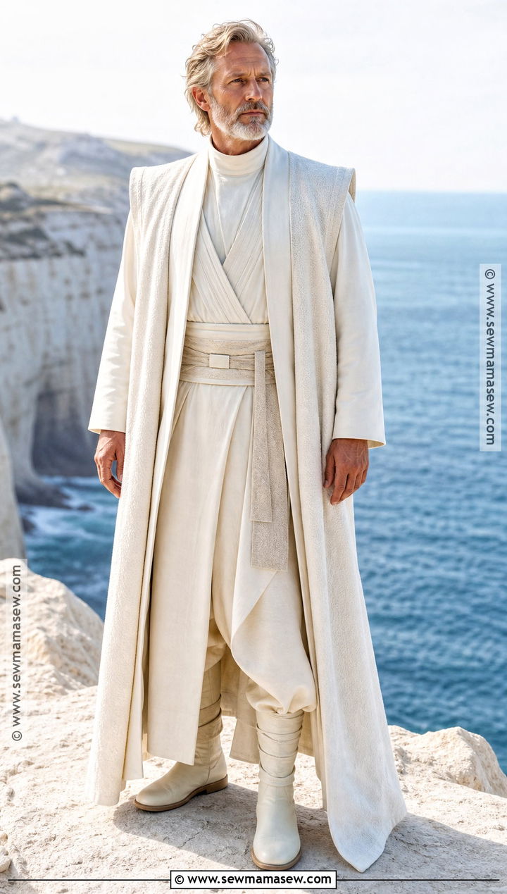 White Jedi Robes Luke Skywalker Costume - 30 luke skywalker costume ideas