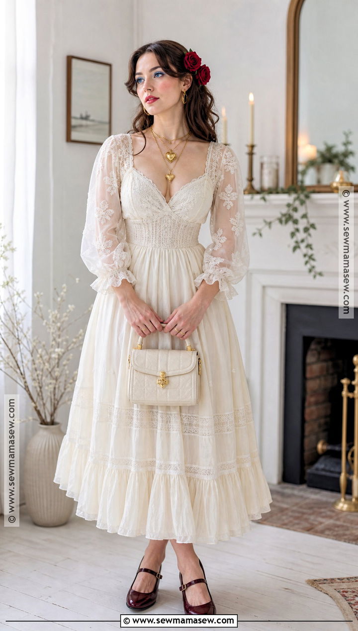 White Lace Love Witch Outfit - 30 love witch outfit ideas