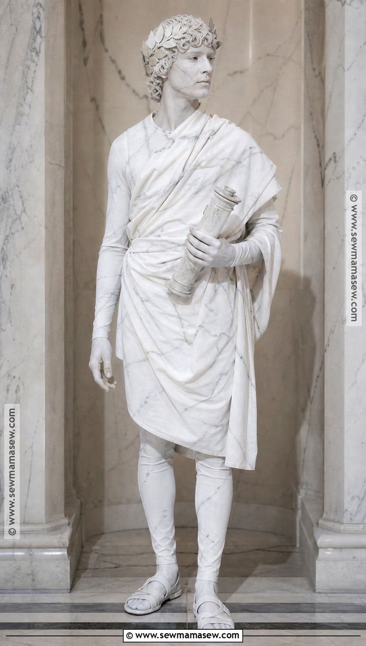 White Marble Statue Halloween Costume - 35 white halloween costume ideas