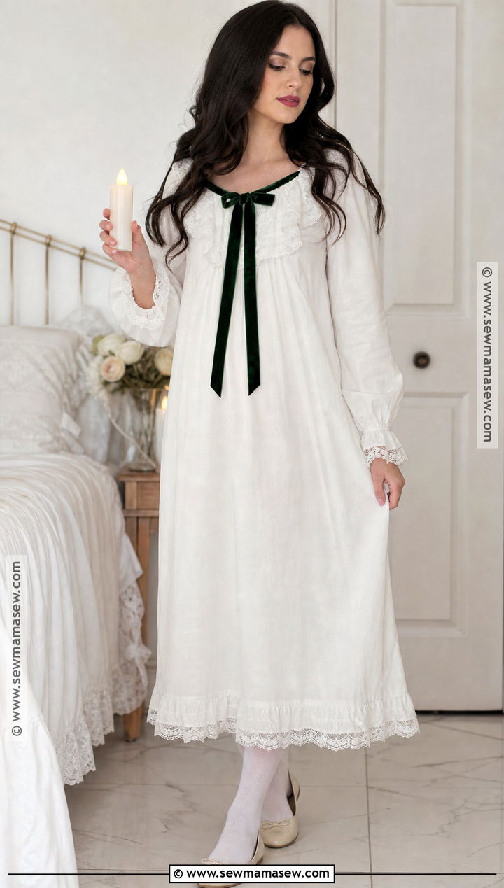 White Nightgown Green Ribbon Costume - 30 Girl With The Green Ribbon Costume Ideas