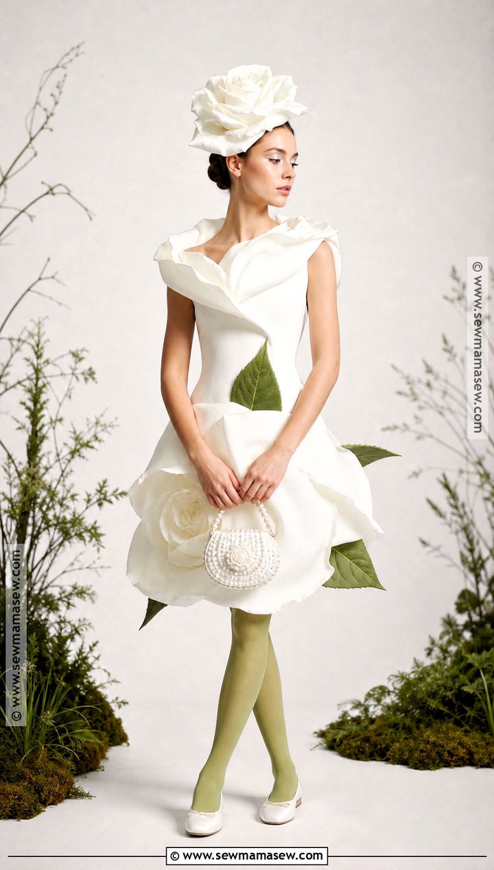 White Rose Costume - 30 rose costume ideas