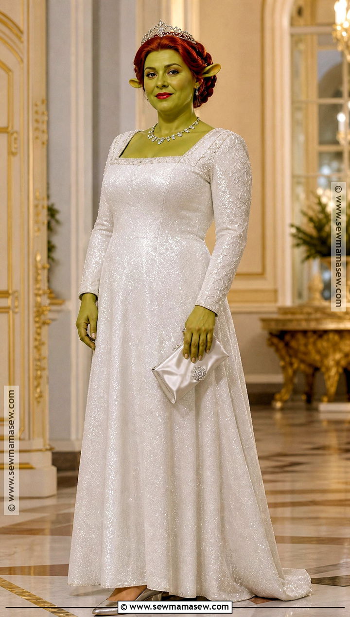 White Royal Ball Fiona Costume - 40 fiona costume ideas