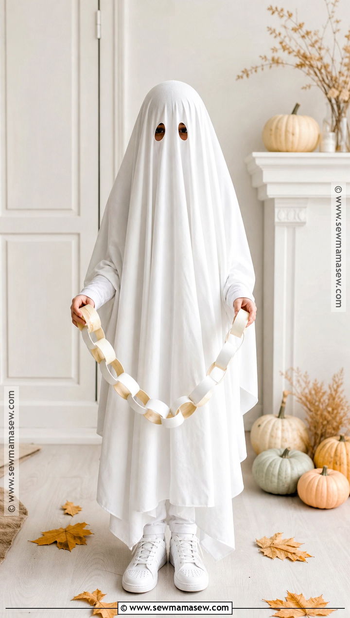 White Sheet Ghost Costume - 50 iconic halloween costumes