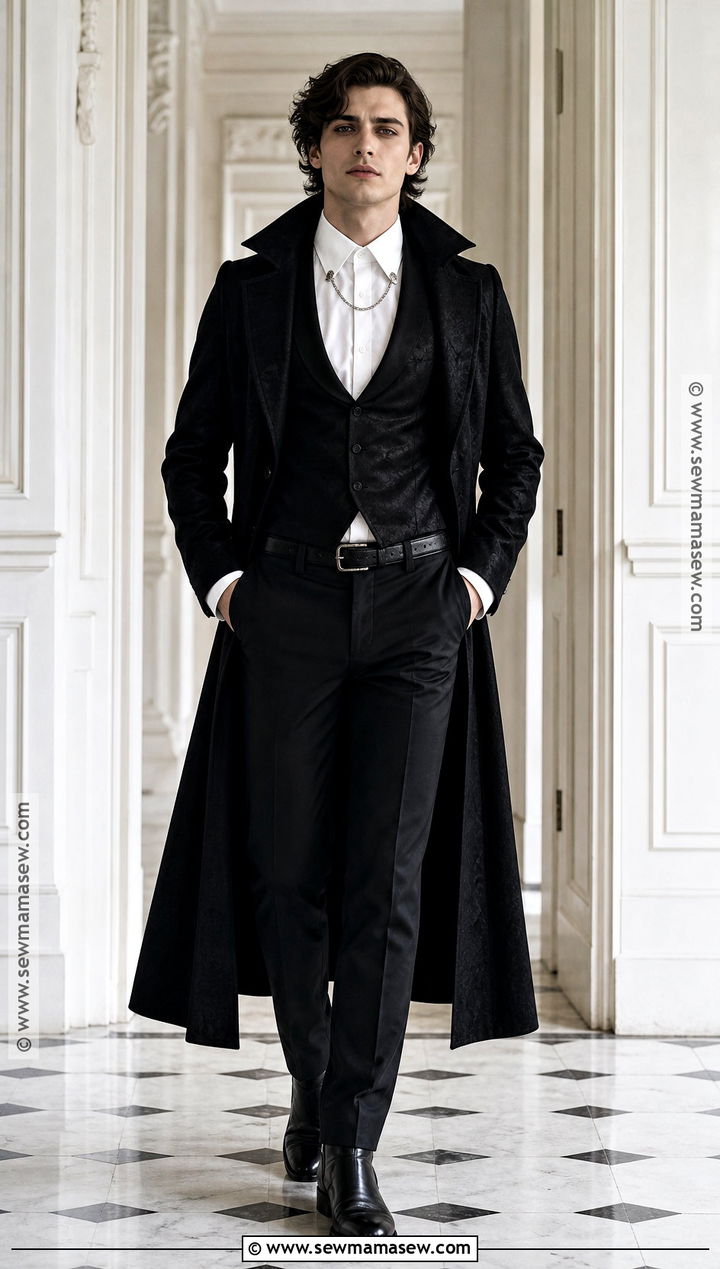 White Shirt Vampire Aesthetic Outfit - 30 vampire aesthetic outfit male ideas