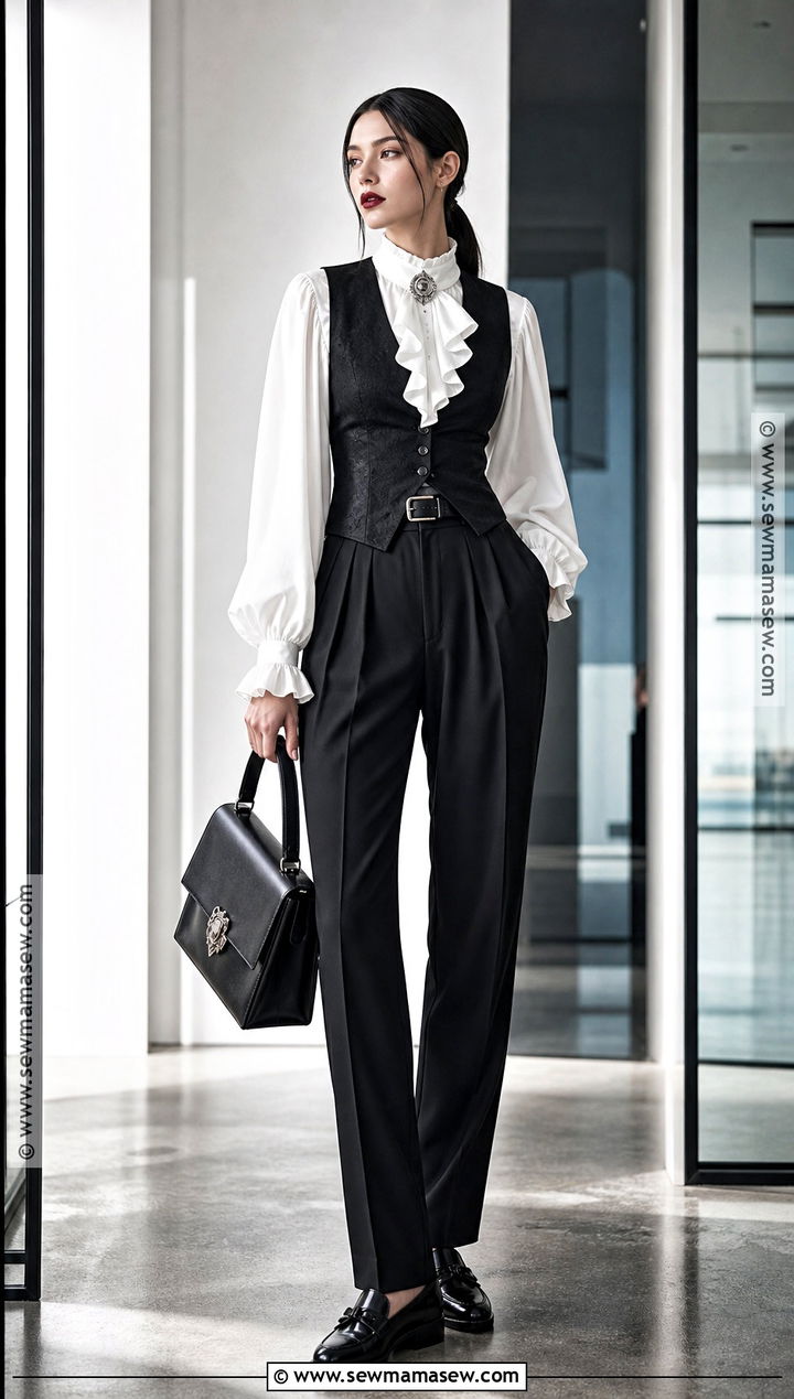 White Shirt Vampire Outfit - 35 vampire outfit ideas