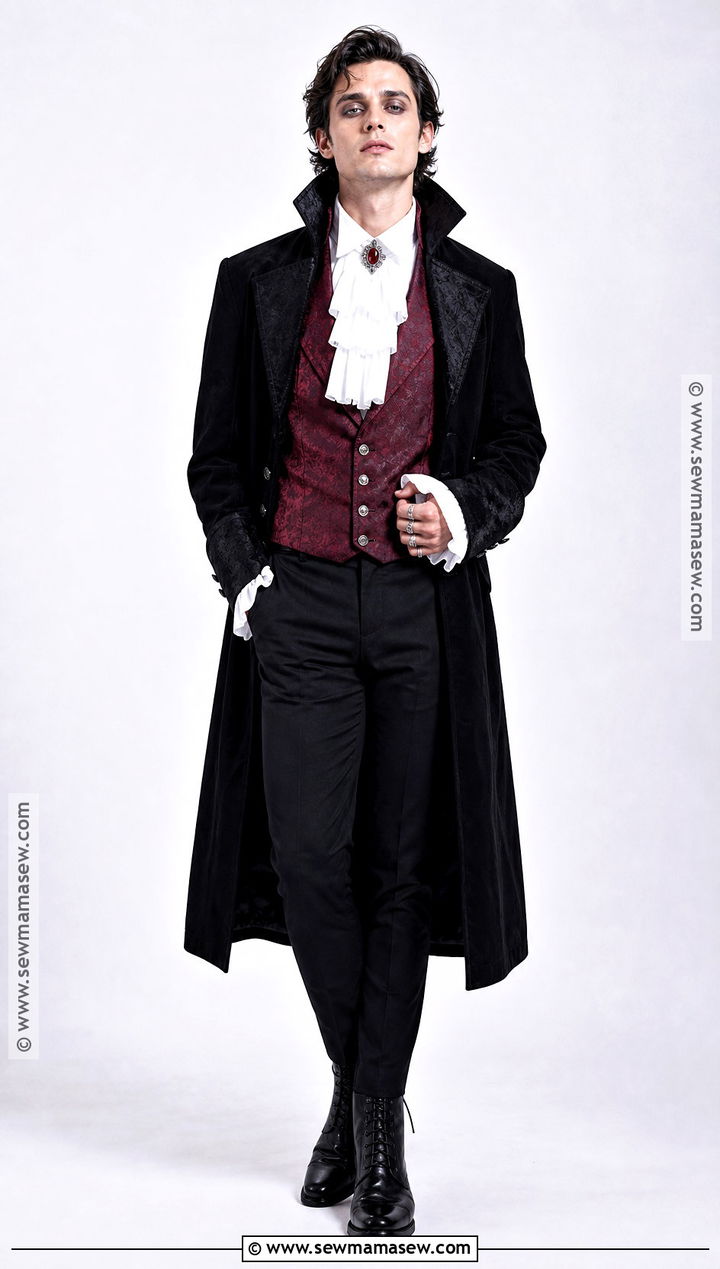White Shirt Vampire Outfit - 40 vampire outfit ideas for men