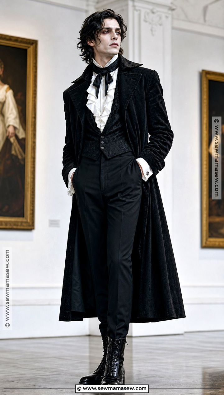 White Shirt Victorian Vampire Outfit - 30 victorian vampire outfit male ideas