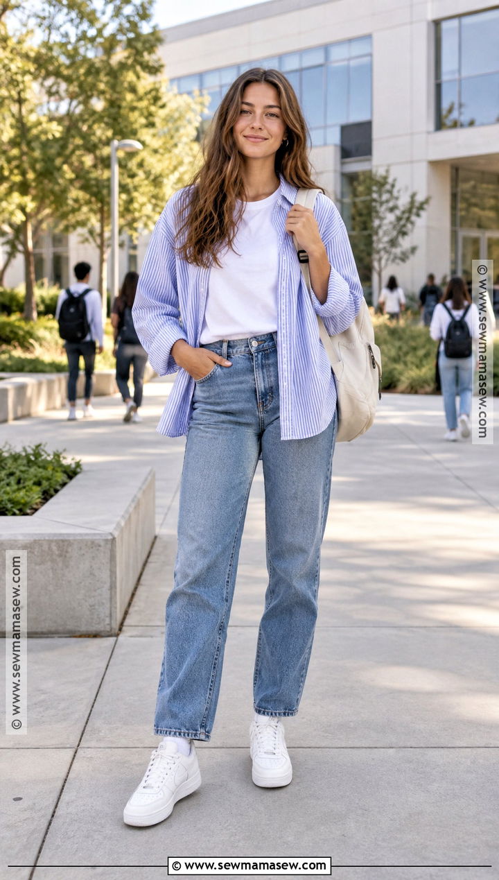 White Sneakers Back To School Outfit - 15 back to school shoes 2026