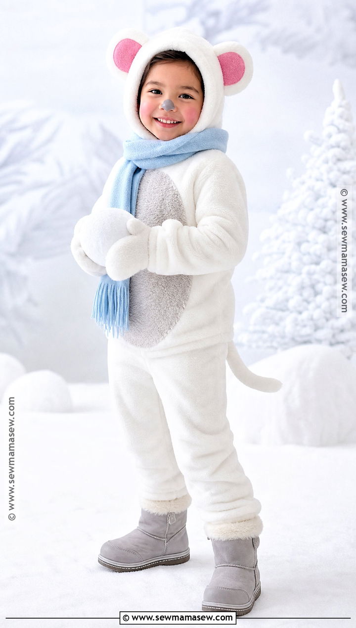 White Snow Monkey Costume - 30 monkey costume ideas for kids
