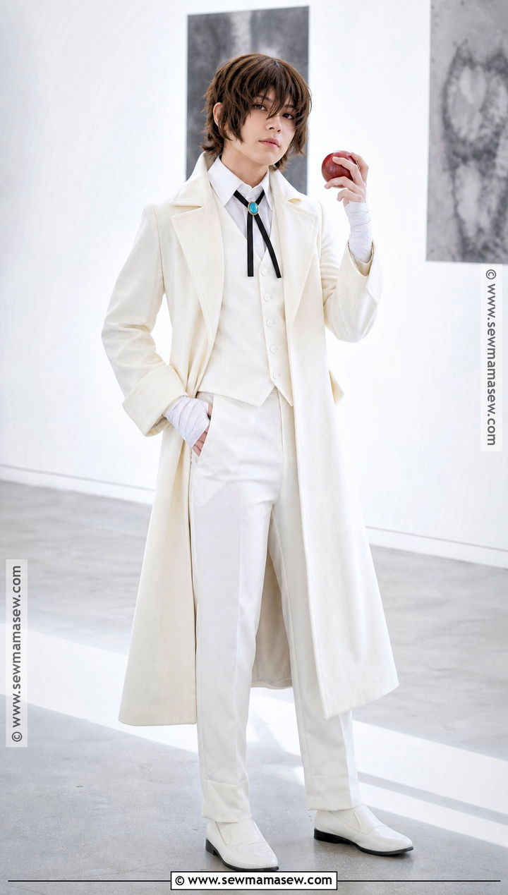 White Suit Dazai Cosplay - 35 dazai osamu cosplay ideas