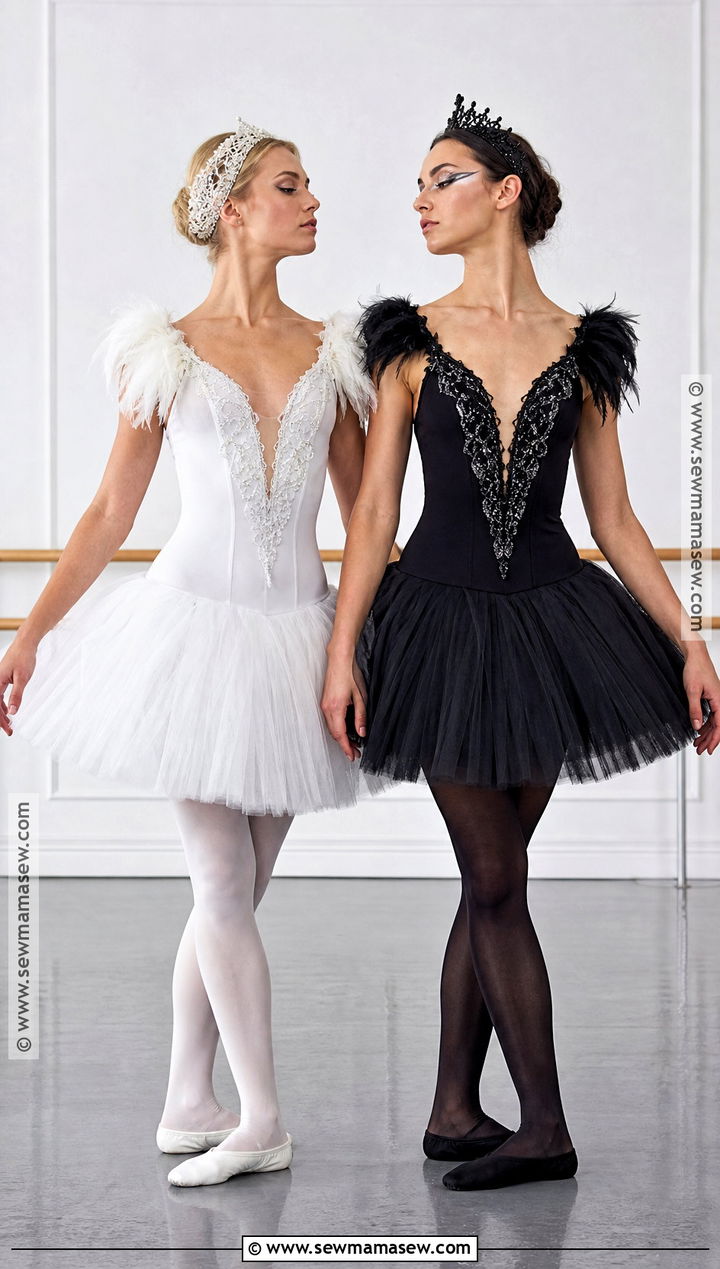 White Swan And Black Swan Costume - 30 duo halloween costumes bff blonde and brunette