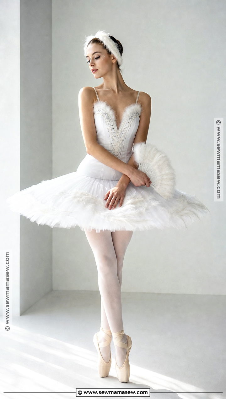 White Swan Ballerina Costume - 30 ballet halloween costumes
