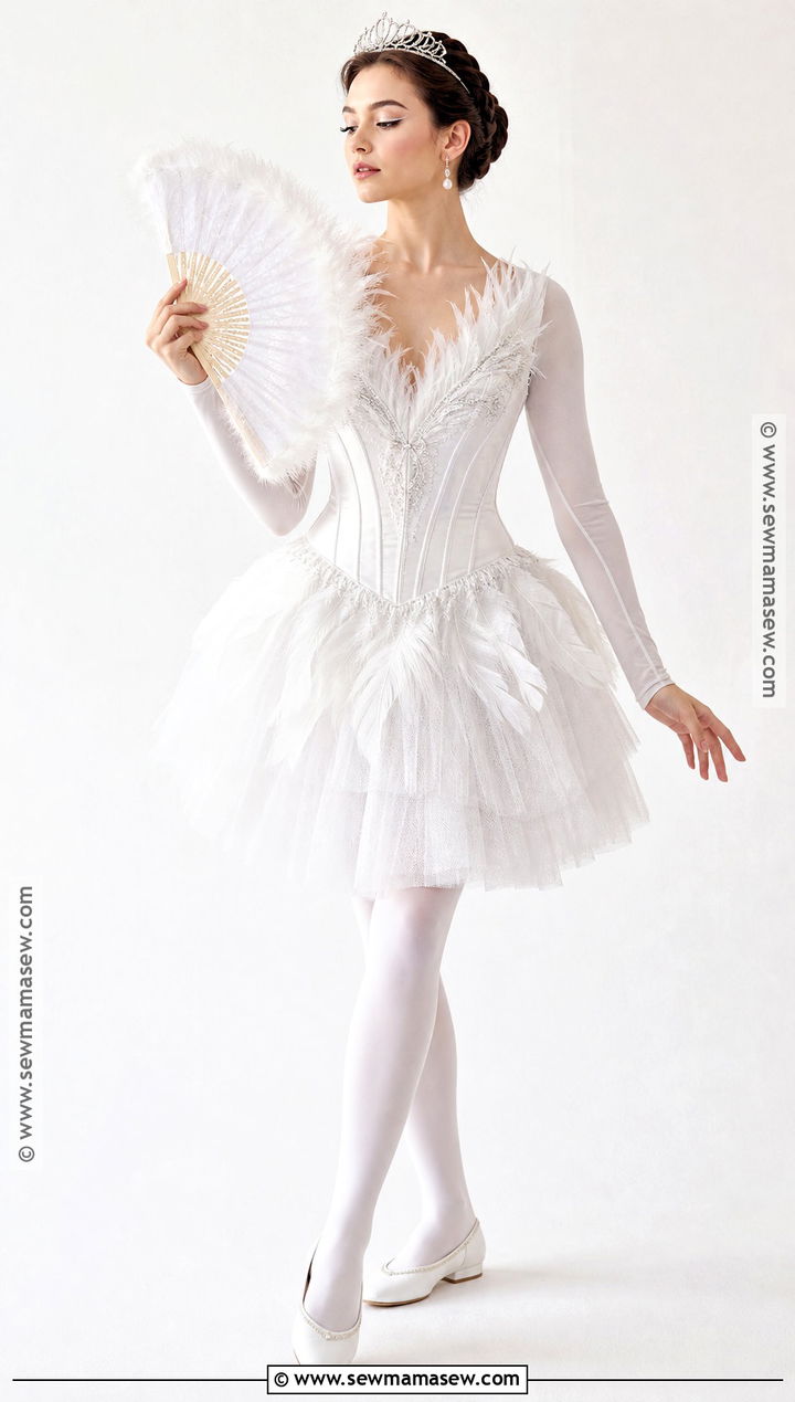 White Swan Corset Costume - 35 corset costumes