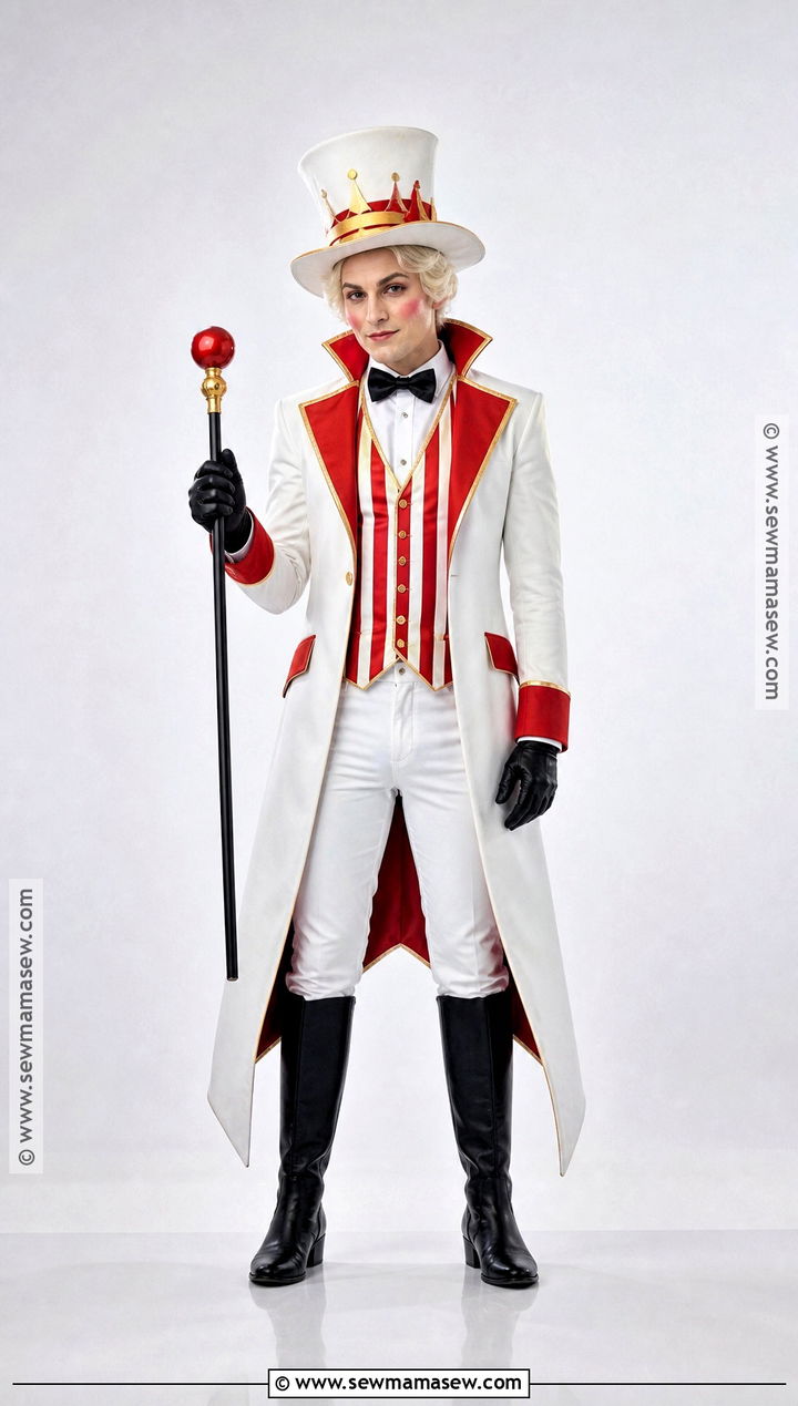 White Tailcoat Lucifer Costume - 30 Lucifer Costume Ideas