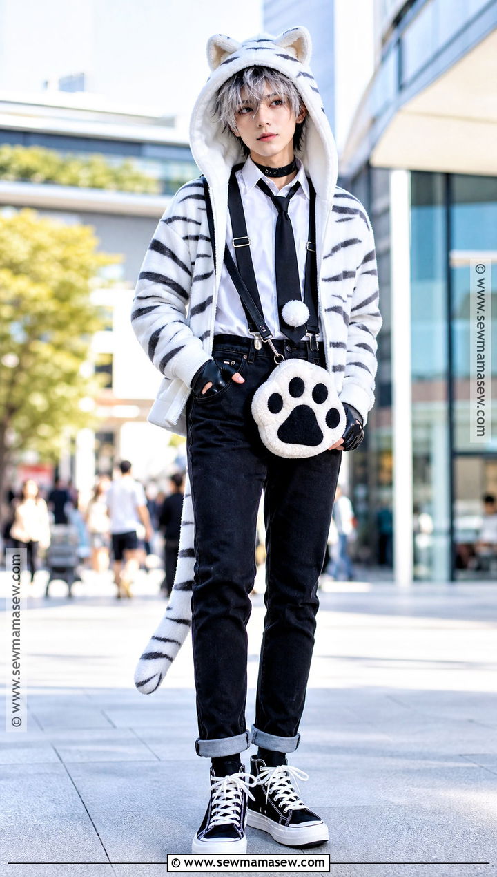 White Tiger Hoodie Atsushi Cosplay - 30 atsushi cosplay ideas