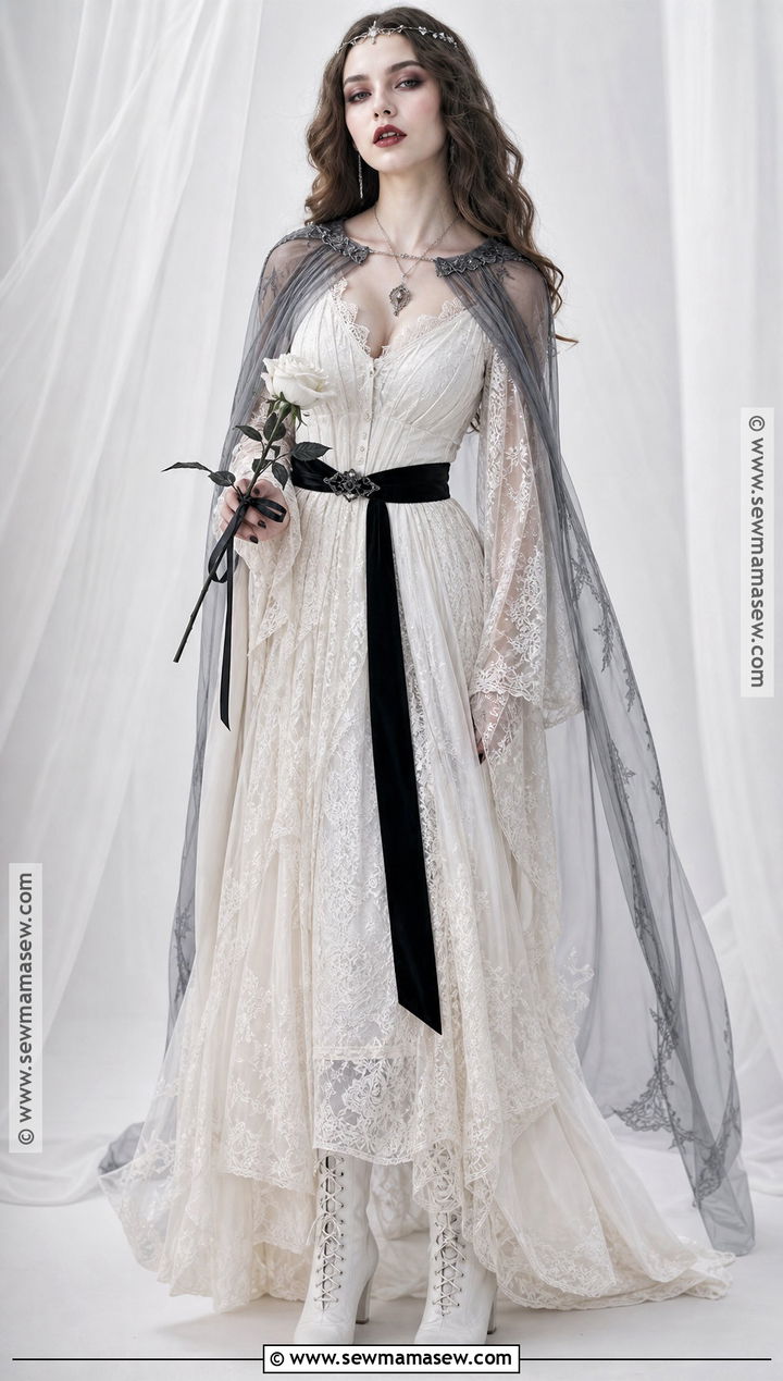 White Vampire Dress - 45 vampire dress ideas