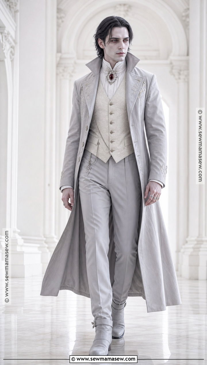 White Vampire Outfit - 40 vampire outfit ideas for men