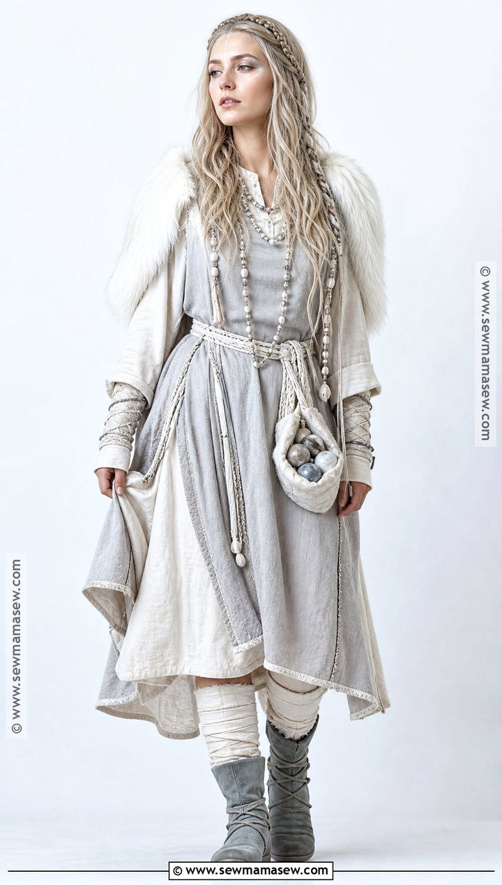 White Viking Seer Costume - 35 viking costume ideas for females