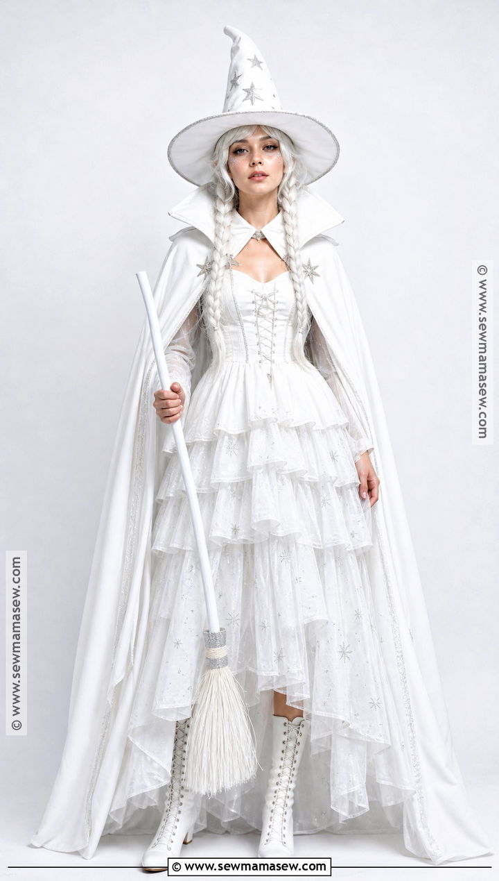 White Witch Halloween Costume - 35 white halloween costume ideas