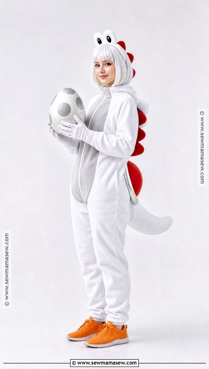 White Yoshi Costume - 35 yoshi costume ideas
