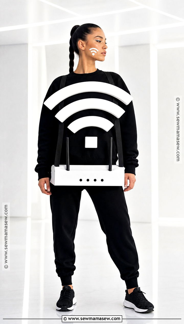 Wi Fi Signal Costume - 40 original halloween costumes