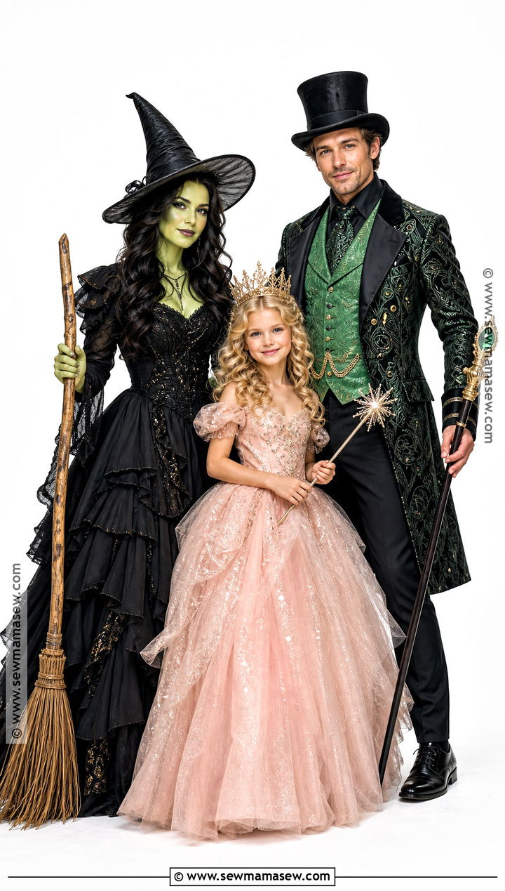 Wicked Family Costume - 35 Family Of Three Halloween Costumes