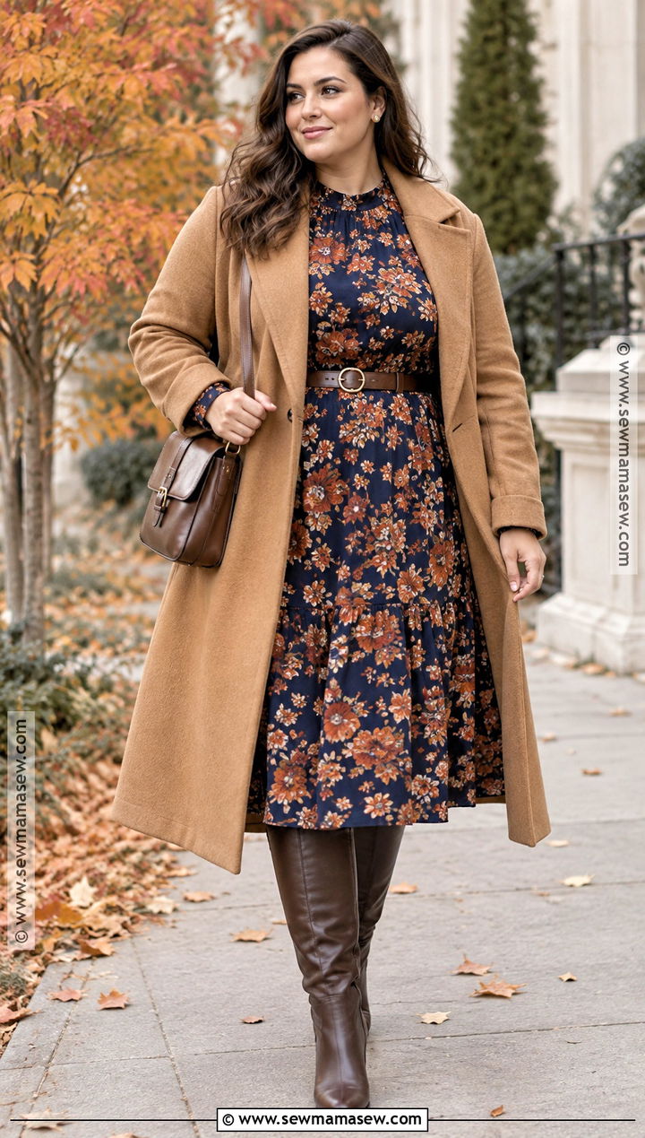 Wide Calf Boots With Floral Dress - 15 fall boots wide calf