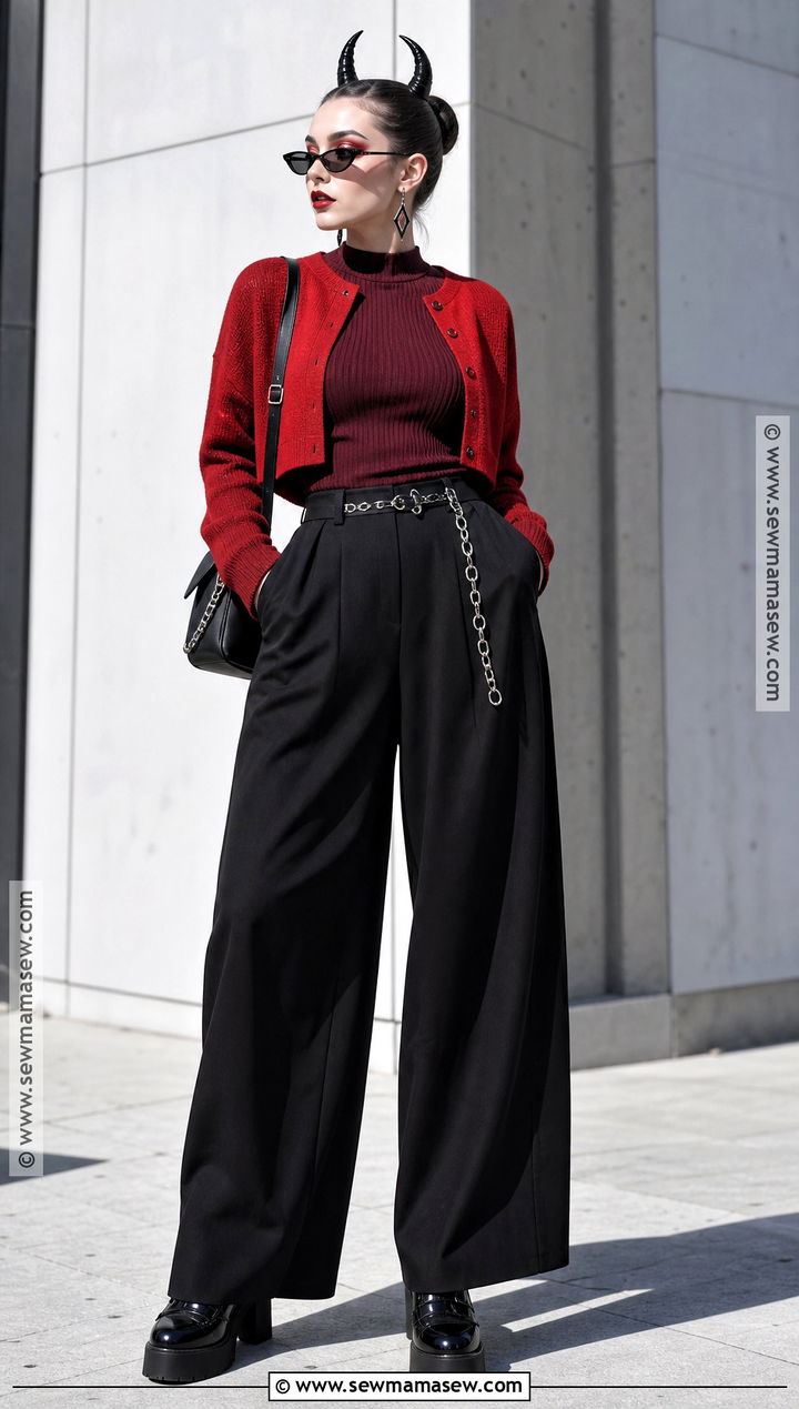 Wide Leg Pants Demon Outfit - 35 demon outfit ideas