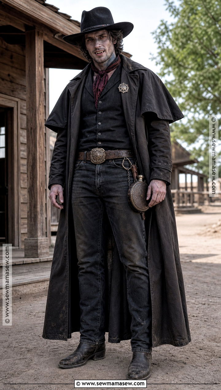 Wild West Vampire Costume - 30 Vampire Halloween Costume Ideas for Men