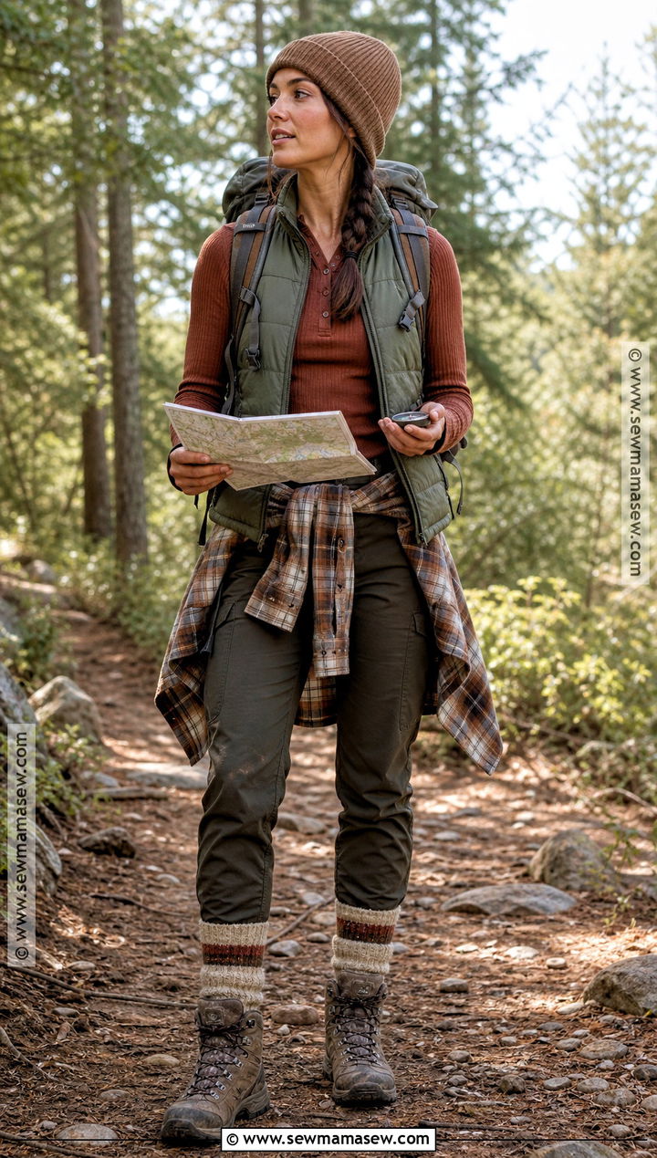 Wilderness Hiker Zombie Apocalypse Outfit - 35 zombie apocalypse outfits for women