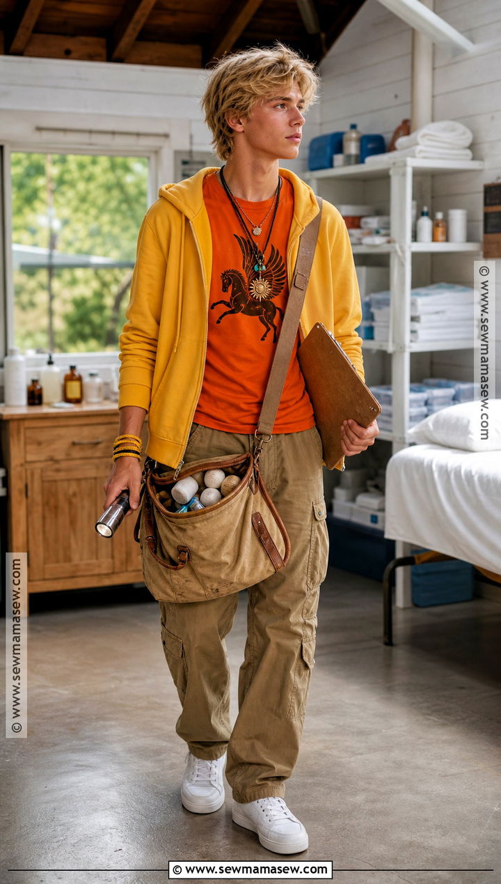 Will Solace Costume With Medic Bag - 30 percy jackson costume ideas