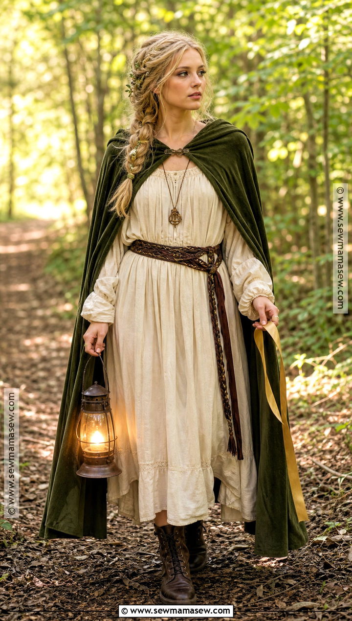 Willow Green Cape Costume - 30 taylor swift costume ideas