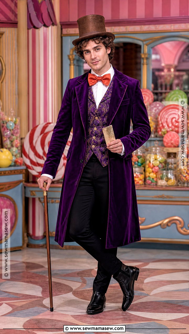 Willy Wonka Book Character Costume - 30 favorite book character dress up ideas