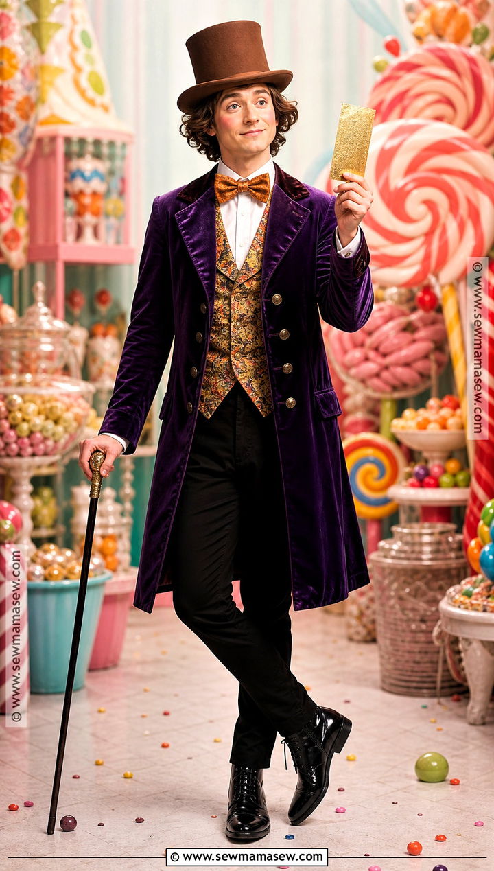 Willy Wonka Costume - 40 men costume ideas