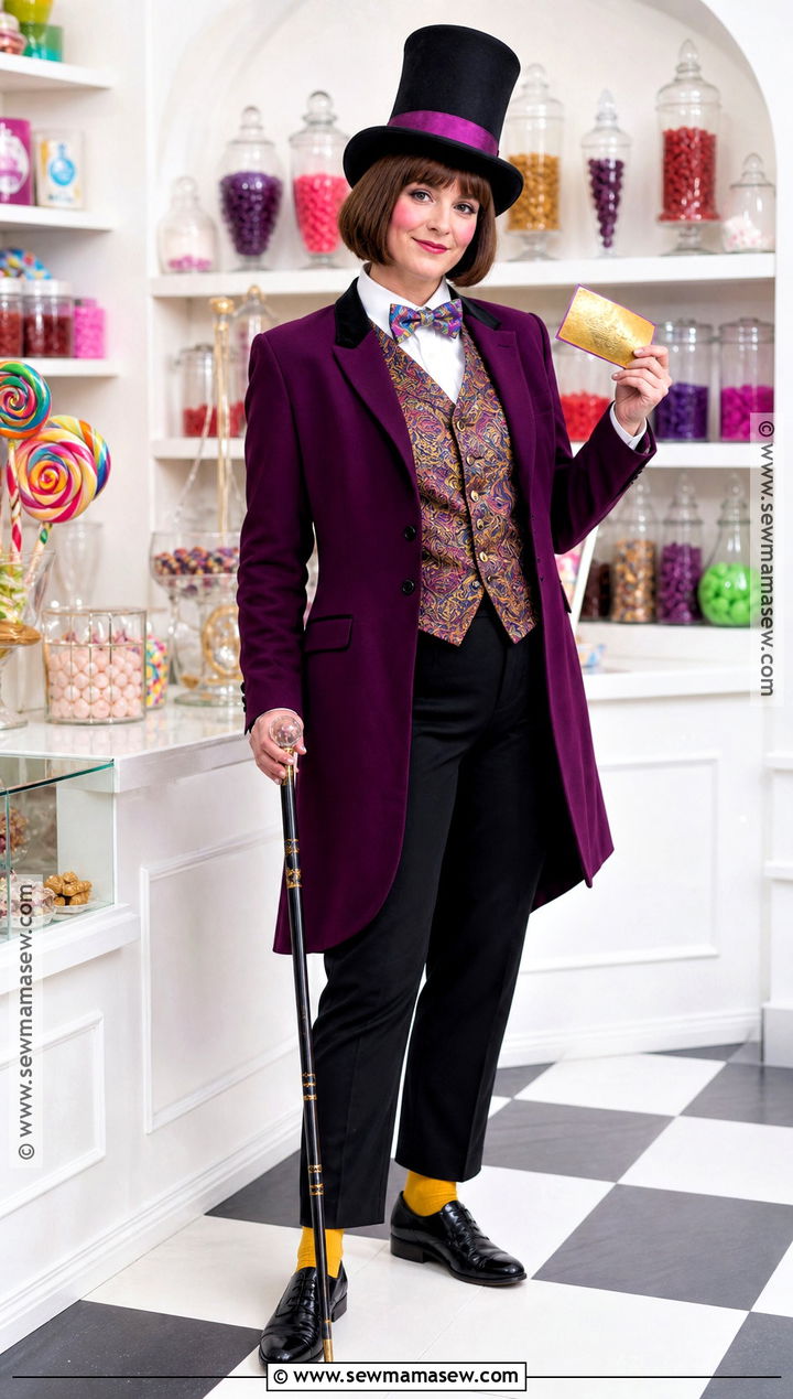 Willy Wonka Costume - 40 story book character costumes
