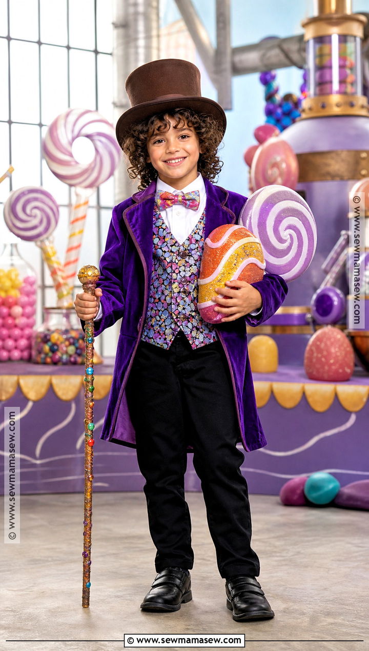 Willy Wonka Costume - 35 kids book character costumes
