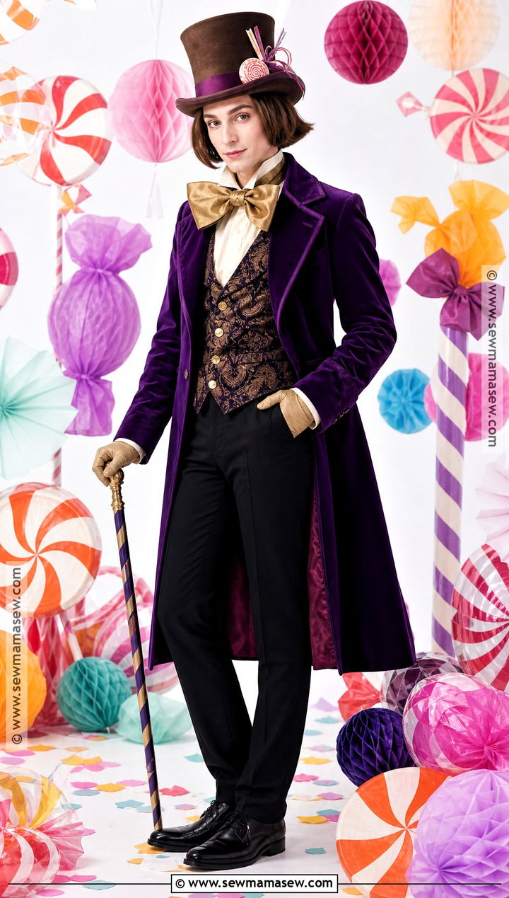 Willy Wonka Costume - 35 mens costumes