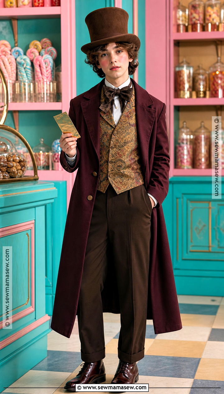 Willy Wonka Costume - 30 character dress up day ideas
