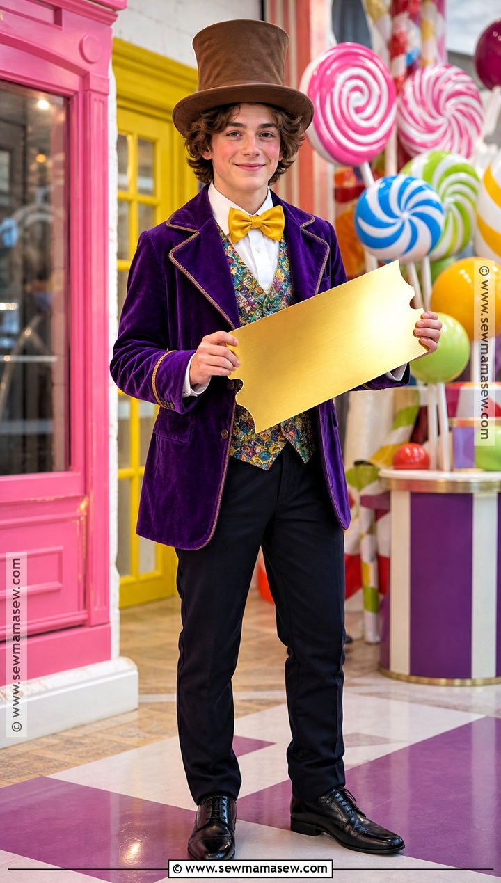 Willy Wonka School Costume - 30 characters to dress up as for school ideas