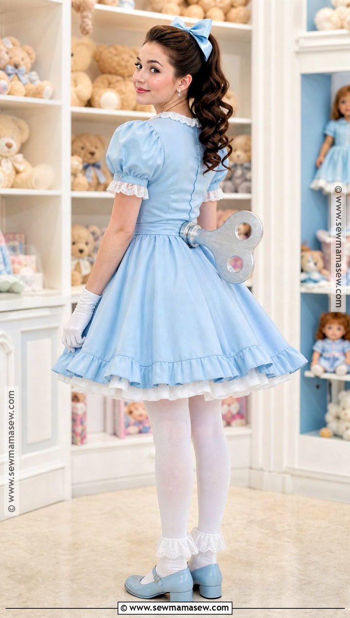 Wind Up Doll Costume - 40 doll halloween costume ideas