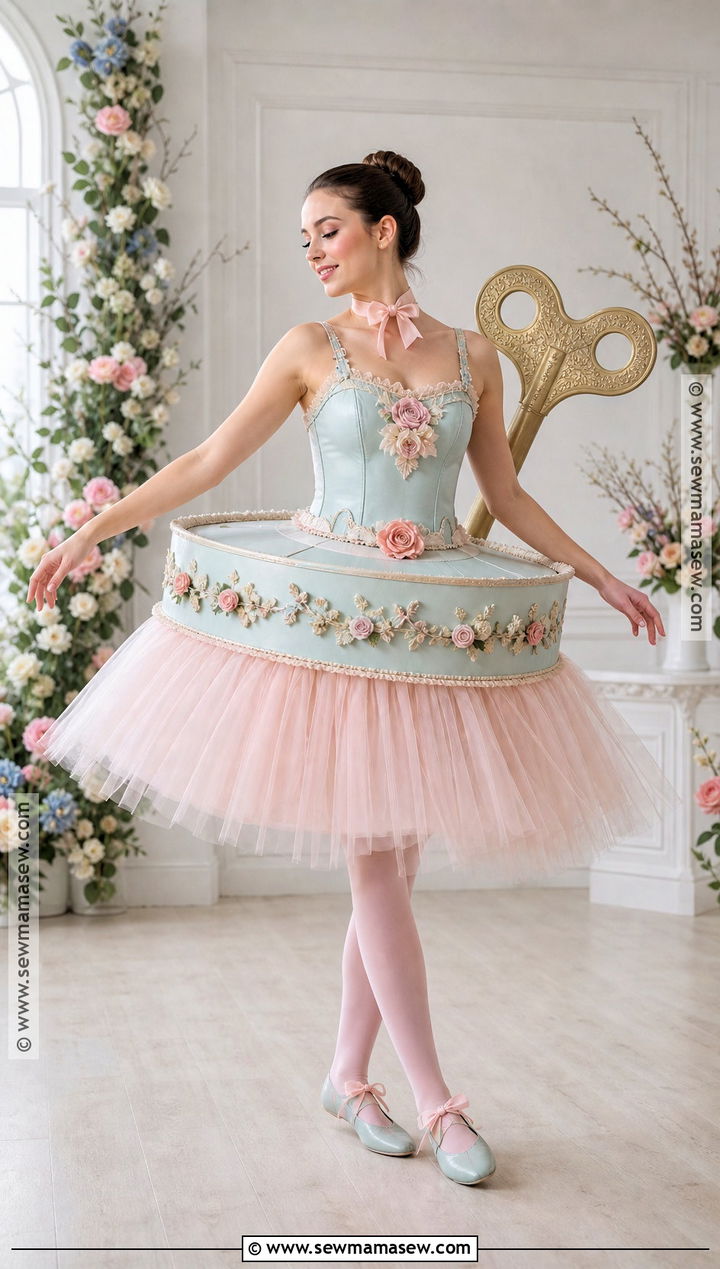 Wind Up Music Box Costume - 40 non basic halloween costumes