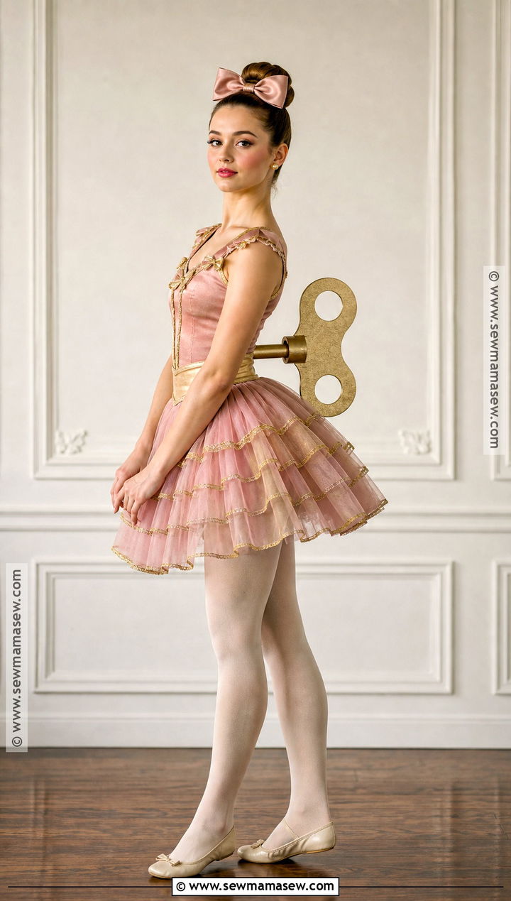 Wind Up Music Box Dancer Costume - 30 original halloween costumes for women